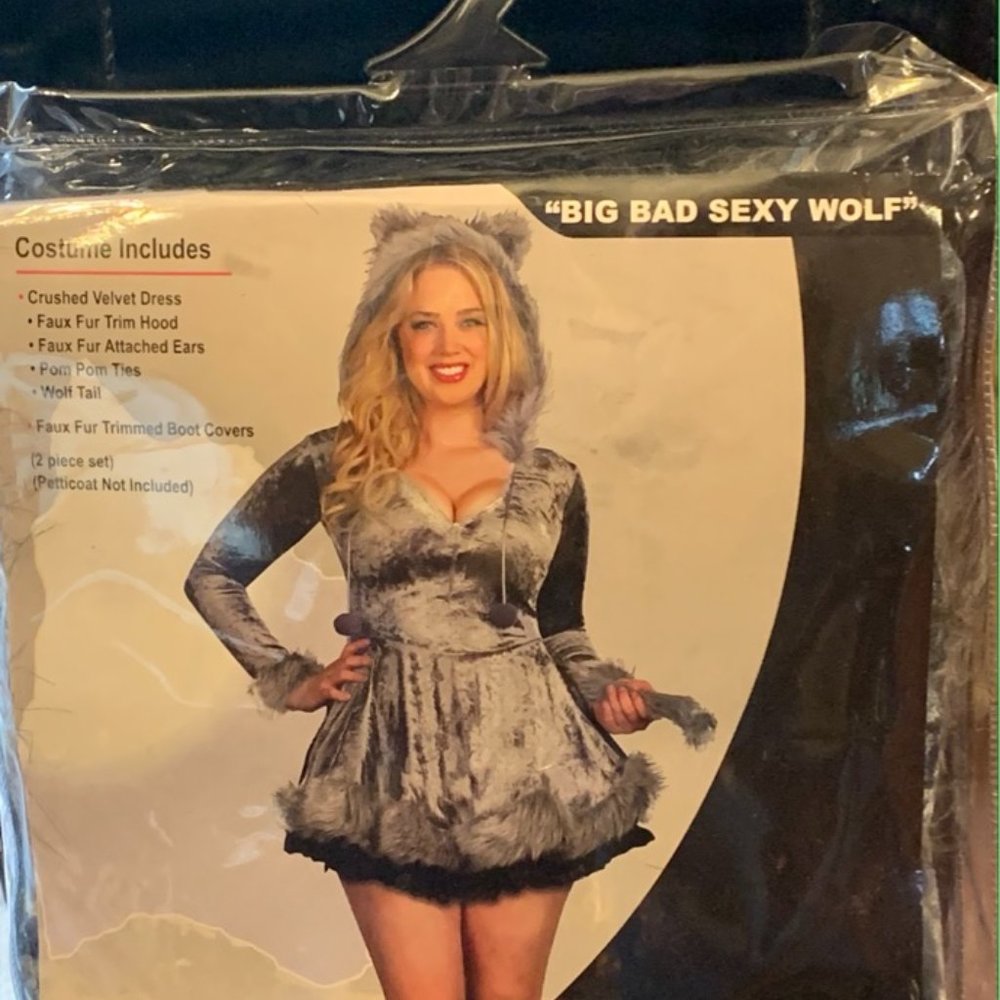 Dreamgirl Big Bad Sexy Wolf Costume